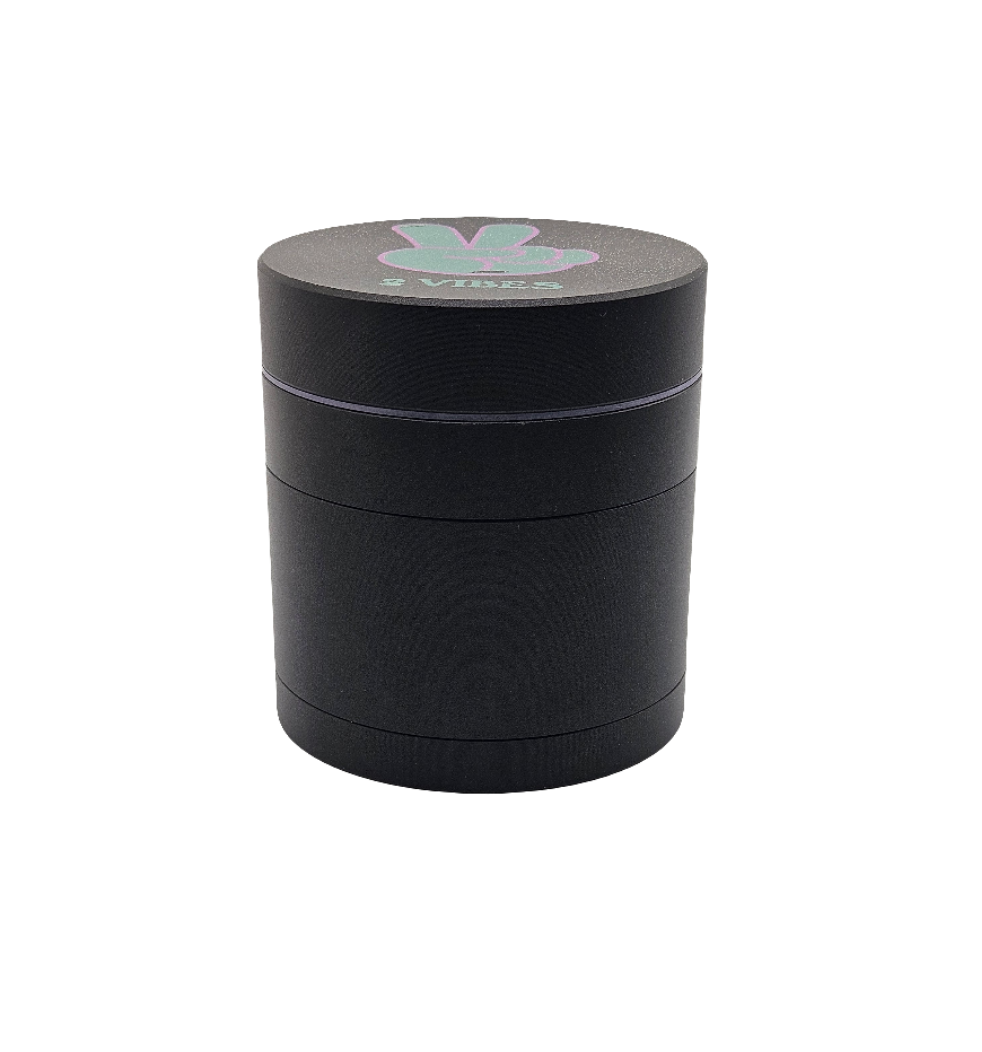 2 Vibes Grinder - Black Midnight