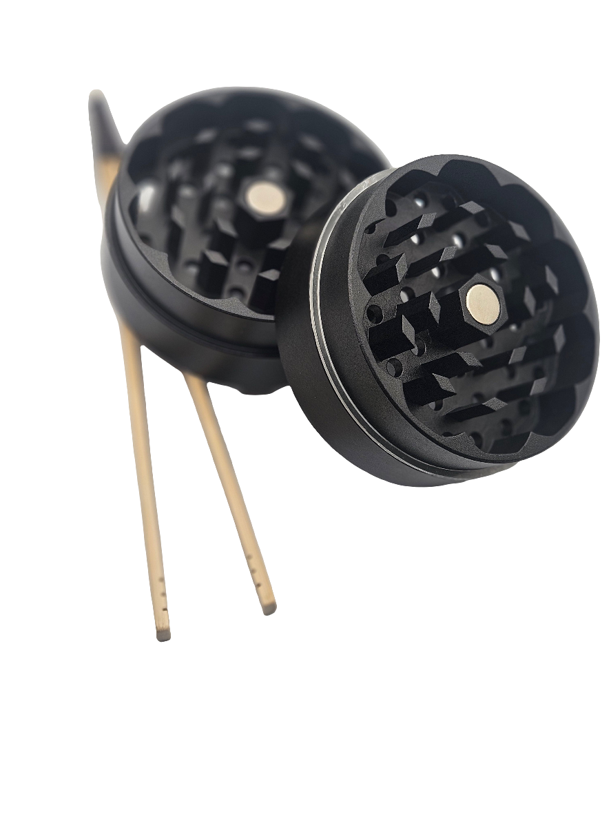 2 Vibes Grinder - Black Midnight