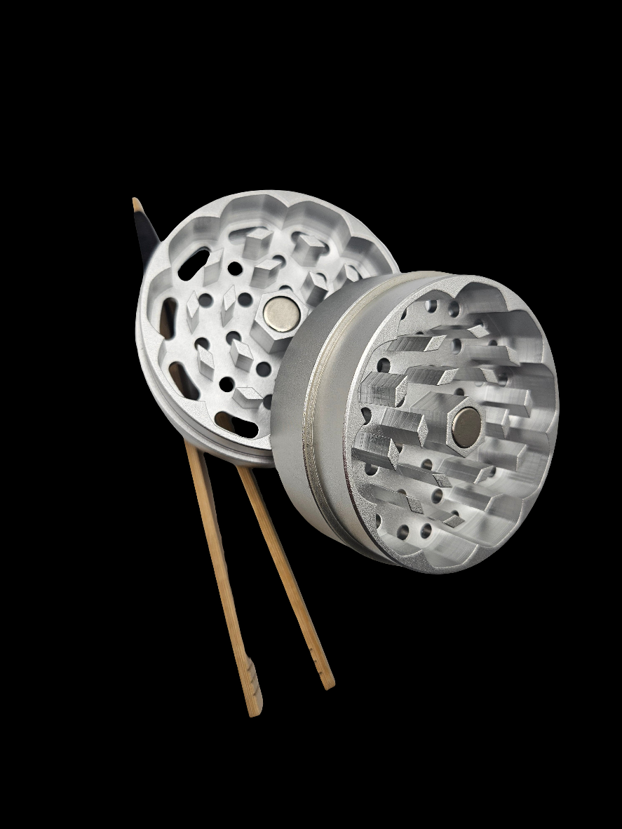 2 Vibe Grinder - Silver Rise