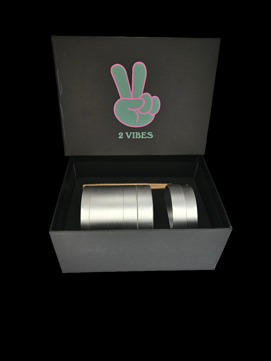 2 Vibe Grinder - Silver Rise